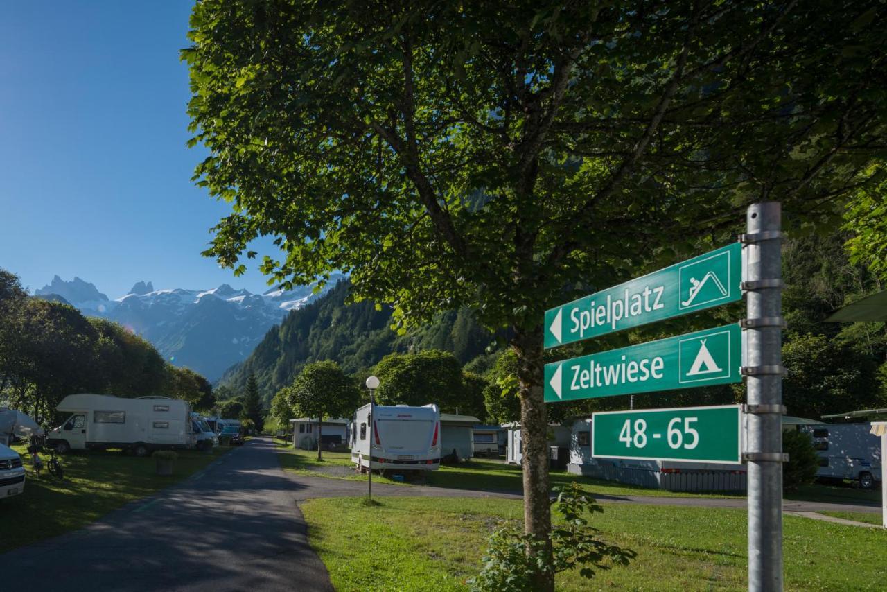 Alpenresort Eienwaeldli Camping Енгелберг Екстериор снимка